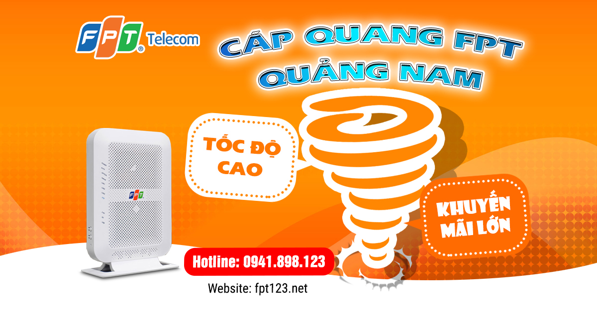 Lắp mạng cáp quang FPT xã Điện An, Điện Bàn, Quảng Nam