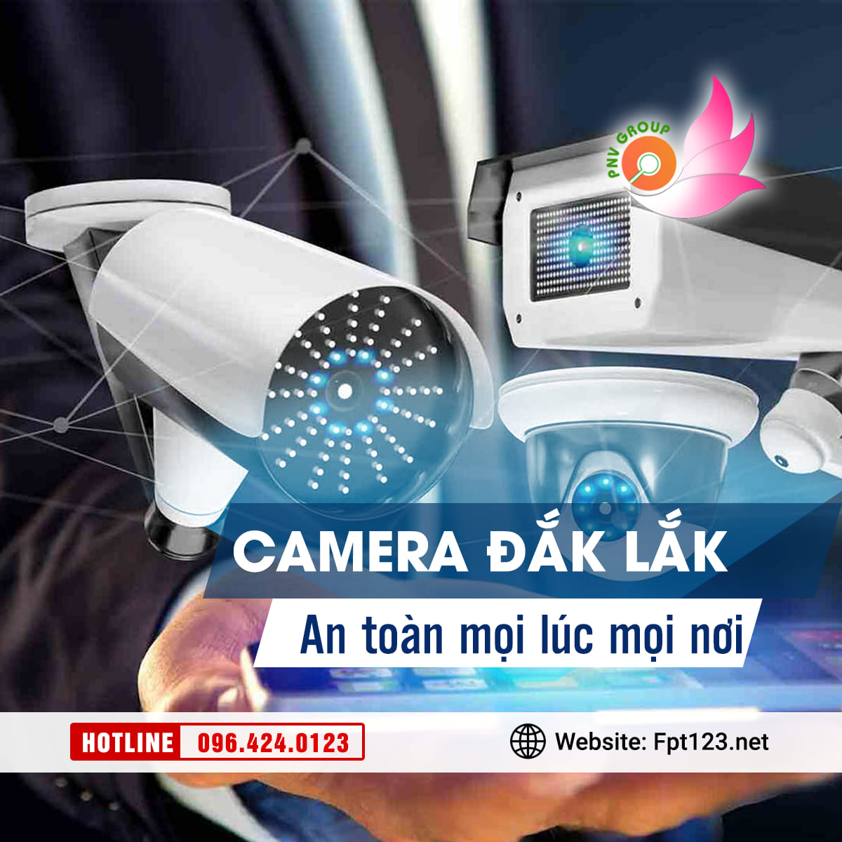 Lắp camera chống trộm xã Ea Tu, Buôn Ma Thuột, Đắk Lắk