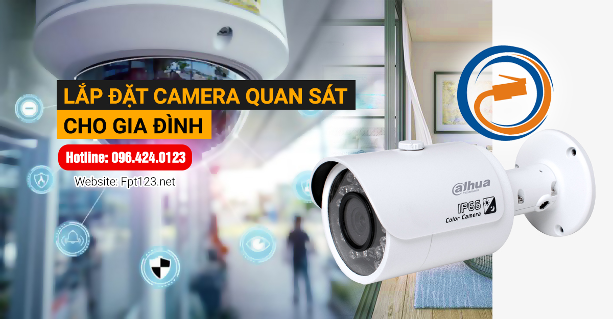 Lắp đặt camera quan sát tại Điện Bàn, Quảng Nam