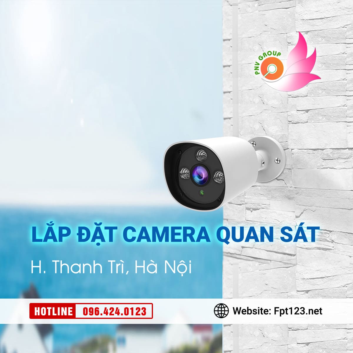 Lắp đặt camera quan sát ở huyện Thanh Trì