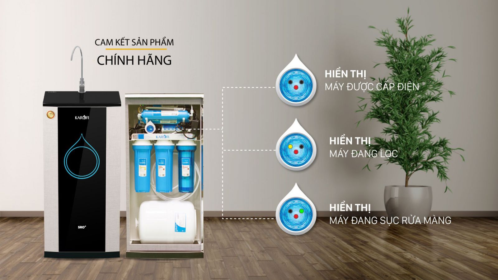 Máy lọc nước đảm bảo sức khỏe cho gia đình bạn