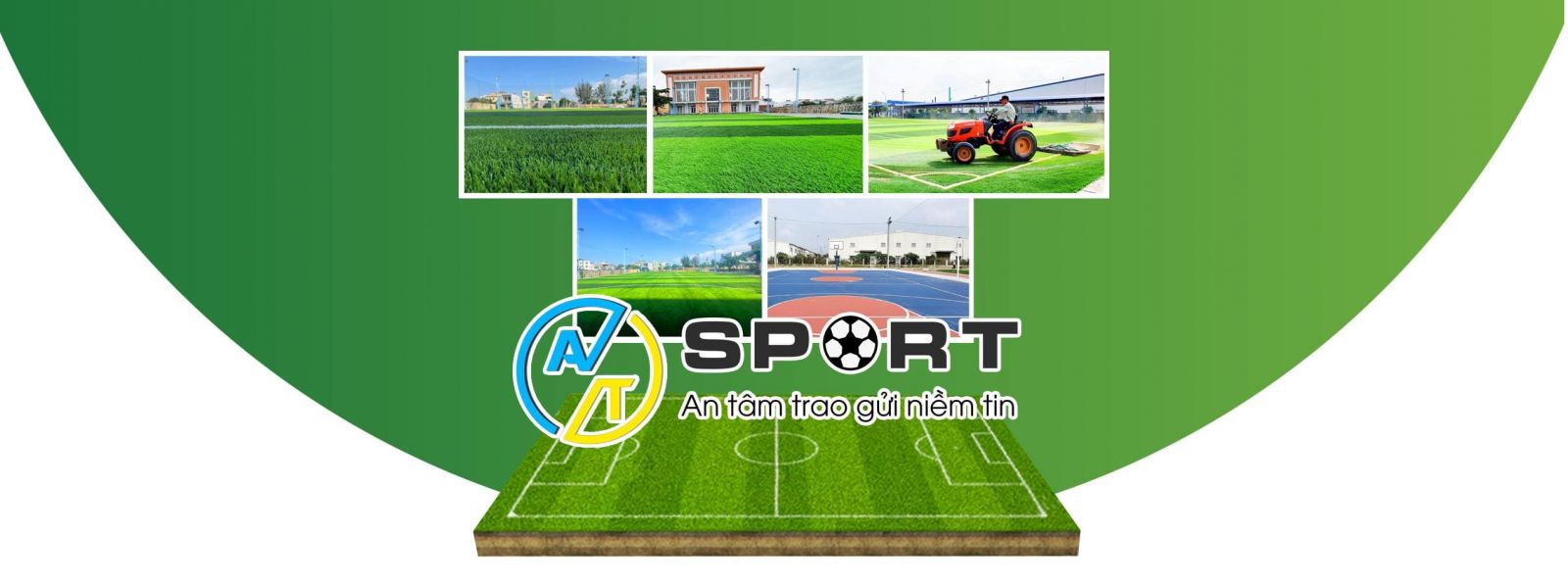 Thi công cỏ nhân tạo sân bóng đá huyện Cư Kuin, Đắk Lắk