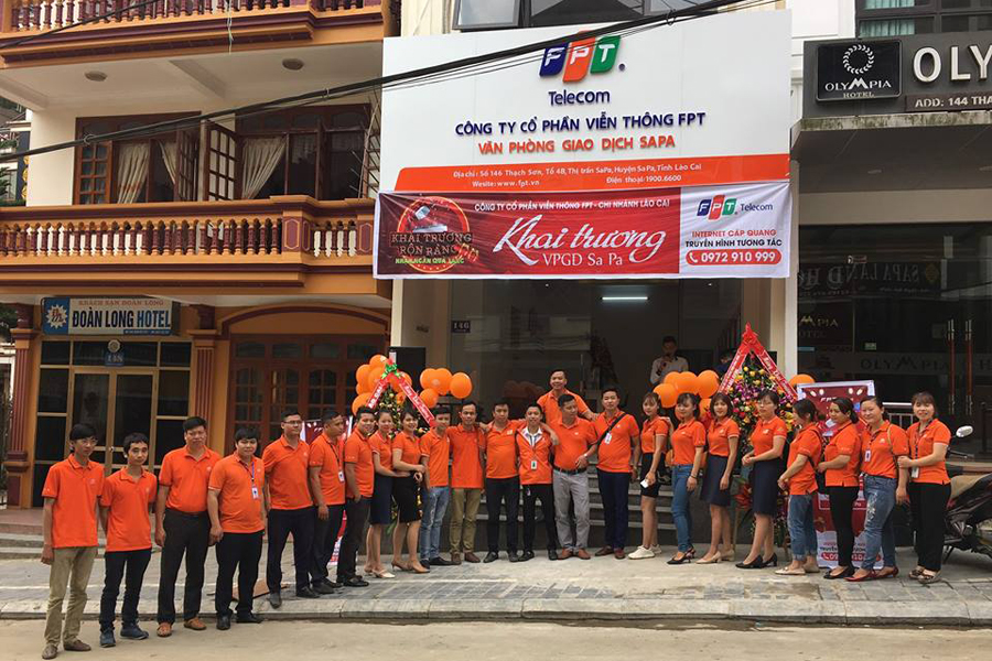 Khai trương văn phòng FPT Telecom chi nhánh Sa Pa, Lào Cai